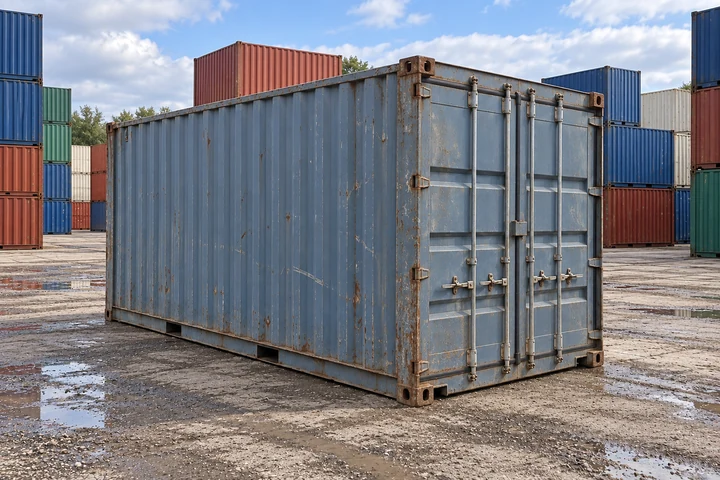 Illustrative 20ft containers